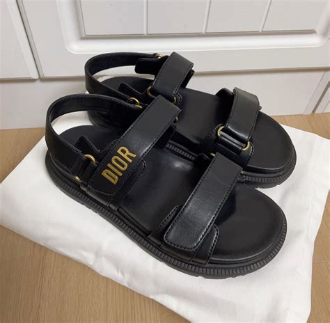 dad sandal dior|brown sandals white socks dad.